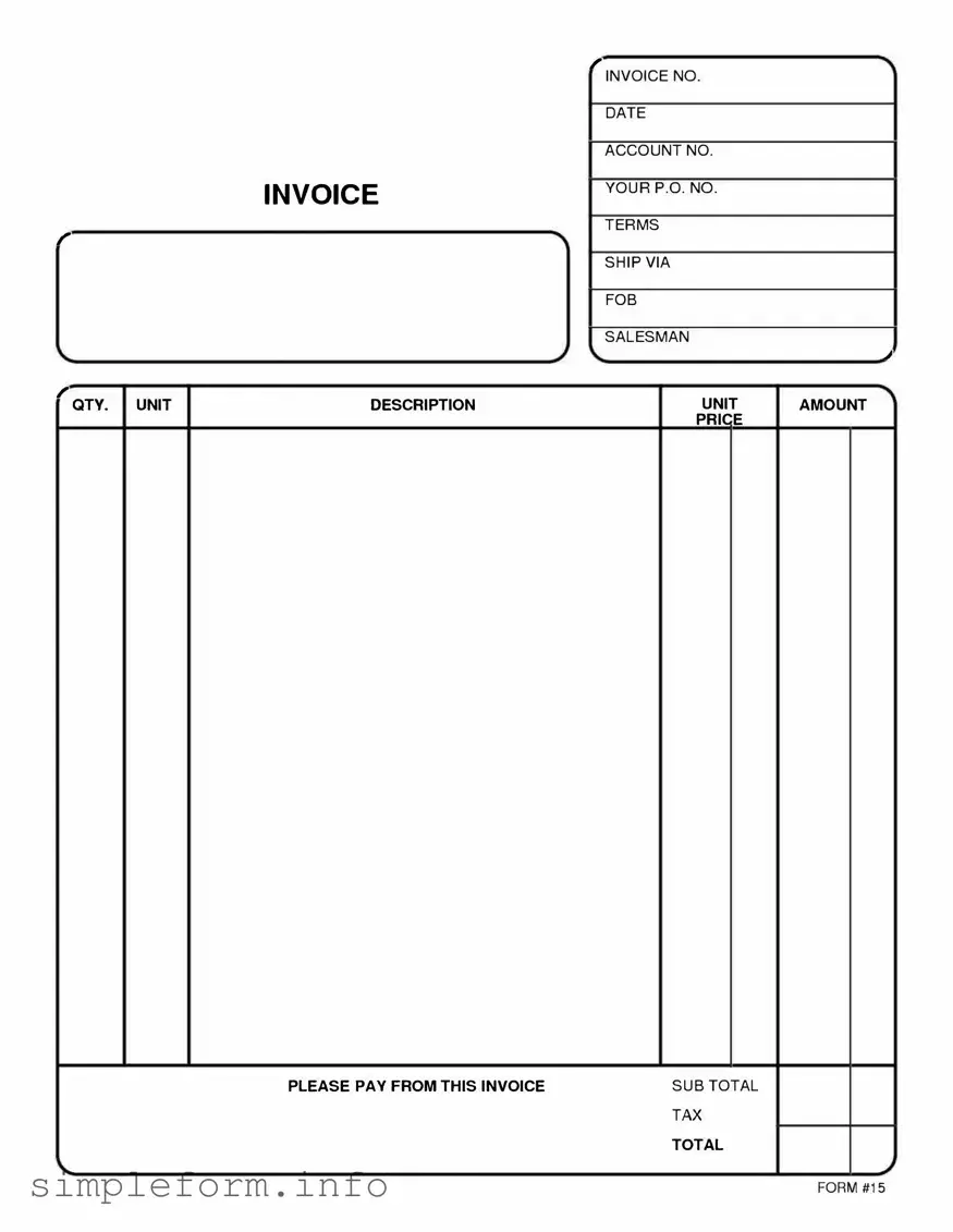 Fill Out a Valid Free And Invoice Pdf Form