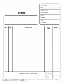 Fill Out a Valid Free And Invoice Pdf Form