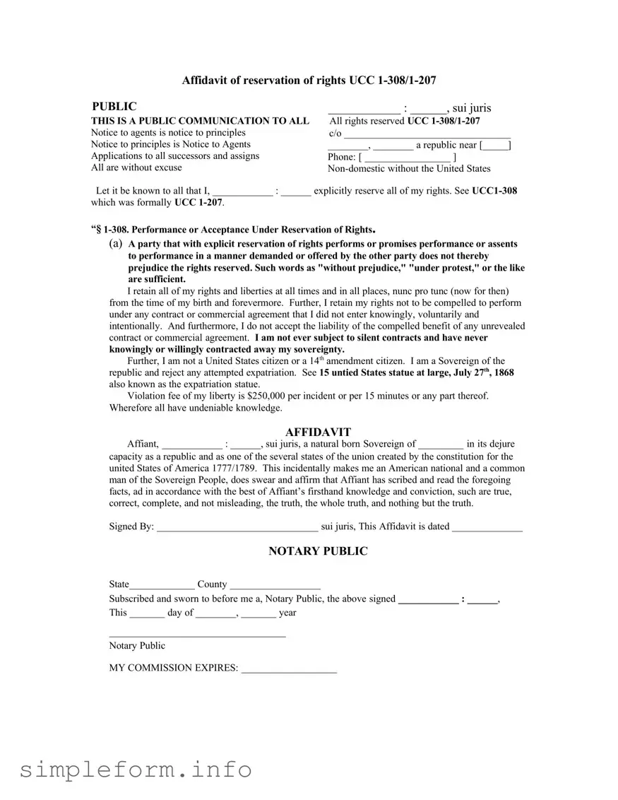 Fill Out a Valid Ucc 1 308 Form